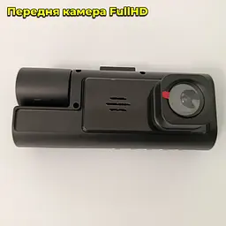 Відеореєстратор на 3 камери DashCam (спереду + позаду + салон) FullHD - мініатюра 4