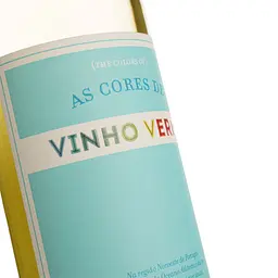 Вино Adega Ponte da Barca As Cores de Vinho Verde Branco, біле, напівсухе, 0,75 л - мініатюра 3