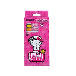 Пастель Kite масляна, 12 кольорів Hello Kitty (HK24-071) - мініатюра 2