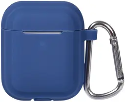 Кейс TOTO Plain Cover With Stripe Style Case AirPods Blue