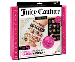 Juicy Couture: Набір для створення шарм-браслетів “Королівський шарм” Make it Real - набори для творчості MR4404