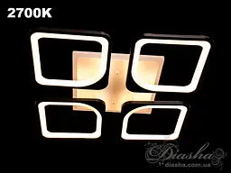 Світлодіодна люстра Diasha 8060/4WH LED dimmer - мініатюра 4
