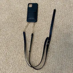 Чохол шкіряний із знімним ремінцем та кишенею Sonix Leather Crossbody Wallet для iPhone 11 Pro Max/XS Max Black - мініатюра 5
