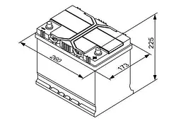 Акумулятор Bosch S4 Silver 70Ah EN 630A (0 092 S40 260) - мініатюра 5
