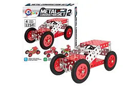 Дитячий "Конструктор металевий"ТехноК 6405TXK, 125 деталей - мініатюра 3