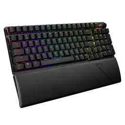 Клавіатура ASUS ROG Strix Scope II X NX Snow V2 ABS USB UA Black (90MP037A-BKMA00) - мініатюра 5