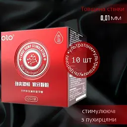 Презервативи Olo Neo Red 10 шт. - мініатюра 3