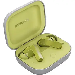 Навушники бездротові Motorola TWS Moto Buds 2024 Kiwi Green (PG38C05790) зелені - мініатюра 2