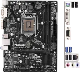 Материнська плата ASRock H81M-DGS LGA 1150 (H81M-DGS) Б/В - мініатюра 2