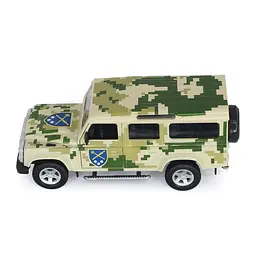 Колекційна машинка TechnoDrive Land Rover Defender Схід 1:32 металева (IM-176-M-648) - мініатюра 6