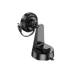 Автотримач BOROFONE BH208 + Wireless Charging 15W, кріплення на торпеду, клямка 50-90мм, Black, Box - мініатюра 4