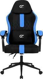 Геймерське крісло GT Racer (X-2326 Fabric Black/Blue) - мініатюра 1