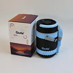 Термос пищевой Gusto Путешественник GT1800 1800 мл черный - миниатюра 7