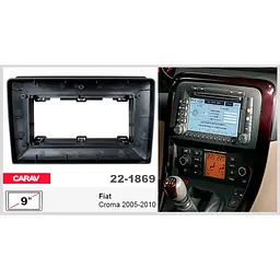 Перехідна рамка Fiat Croma Carav 22-1869 - мініатюра 2