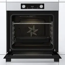 Духова шафа Gorenje електрична 77 л, A+, дисплей, нержавіюча сталь - мініатюра 8