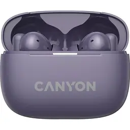 Навушники Canyon TWS headset OnGo TWS-10 ANC+ENC Purple (CNS-TWS10PL) - мініатюра 3
