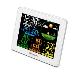 Метеостанція Bresser Colour Weather Station with 3 Sensors (9600028/13452) - мініатюра 3