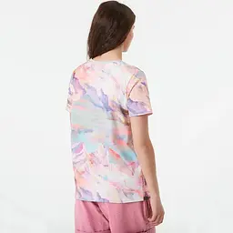 Футболка жіноча Picture Organic Aulden Printed Women S Фіолетовий-Рожевий - мініатюра 2
