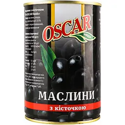 Маслини Oscar з кісточкою 400 г (851849) - мініатюра 4