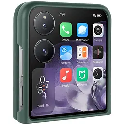 Чохол Foldables Silicone Cover Lakshmi (AAA) для Xiaomi Mix Flip 2 Зелений / Cyprus Green