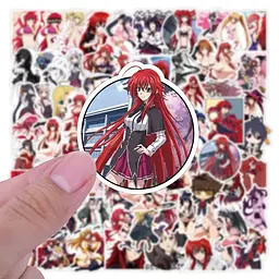 Стікерпак Старша школа DxD Набір наклейок GeekLand High School DxD 100 штук - мініатюра 5