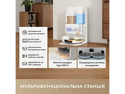 Робот-пилосос з вологим прибиранням Dreame Bot L50 Ultra AE Black (RLL51SE-BL) - мініатюра 6