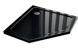 Душовий піддон Rea Diamond black 90x90 REA-K8543, Чорний - мініатюра 2