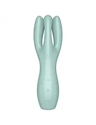 Вибратор Satisfyer Threesome 3 для клитора мятный