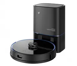 УЦІНКА! Б/У Робот пилосос з вологим прибиранням Viomi S9 Black - мініатюра 2