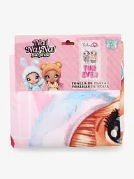 Рушник-пончо для пляжу NANA 52 47 100 MICRO One Size Рожевий shop (5904009086001) - мініатюра 2