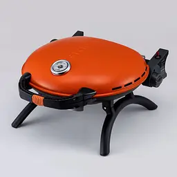 Портативний газовий гриль O-Grill 600T переносний, помаранчевий + шланг у подарунок! - мініатюра 2