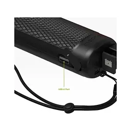 Пуско зарядний пристрій Mophie 9900mAh 2A, бустер 400A, вбудований ліхтарик 450lm, Black (53046) - мініатюра 5