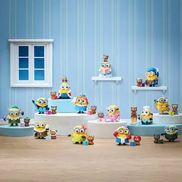 Іграшка-сюрприз з колекційною фігуркою Pop Mart Minions серія Bedtime Stories by Bob and Tim) (MBBT-01) - мініатюра 6