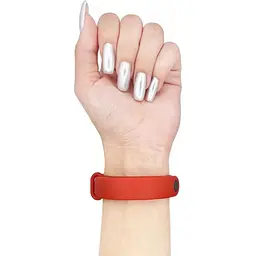 Силіконовий ремінець BeCover для Xiaomi Mi Smart Band 9 Dark Red (711943) - мініатюра 4
