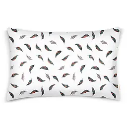Комплект постільної білизни Cosas дитячий без простирадла FEATHER 110 x 140 см (FeatherRedGrey_140_2) - мініатюра 3