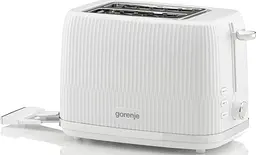 Тостер, 850Вт, пластик/метал, білий Gorenje kuh0014891 - мініатюра 5