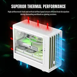 Корпус GameMax CLAW 360 WH RGB White (Claw 360 WH) - мініатюра 11