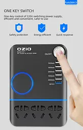 Універсальний автомобільний інвертор OZiO 12 V на 220 V 200 W перетворювач - мініатюра 10