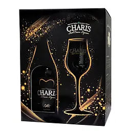 Набір Лікер Charis 0,7л 17% + бокал 135 мл - мініатюра 7