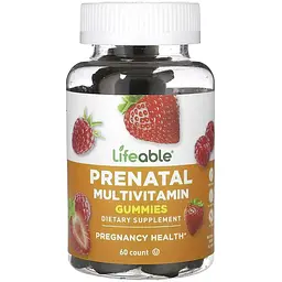Пренатальний комплекс Lifeable Prenatal Multivitamin Adult 60 жувальних цукерок
