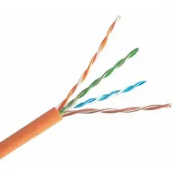 Кабель мережевий OK-Net UTP cat.5E 305m негорючий (U/UTP-cat.5E LSFROH) (КПВнг-HF-ВП(350) 4 x 2 x 0,51)