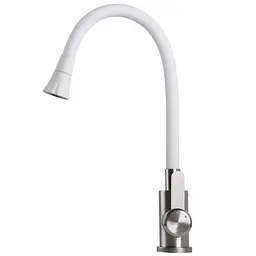 Змішувач для кухні Globus Lux WIEN SBT2-203SA-W07 Білий - мініатюра 5