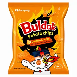 Чіпси Samyang Buldak Potato Chips 4 Cheese Taste 55 г