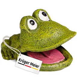 Декорація весела жаба Kruger Meier Froggy Bubble 11x8x5 см (1185)