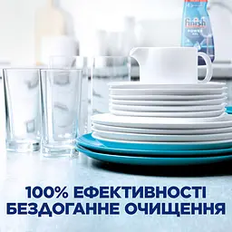 Засіб для миття посуду у посудомийних машинах Finish Power All in One Gel 0% 900 мл - мініатюра 4