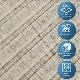 Панель-рейка Sticker Wall у рулоні 2900х350х6мм Світле дерево SW-00002066 - мініатюра 5