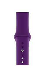 Силіконовий ремінець на смарт-годинник для Apple Watch 38,40,41,42 mm, Sport Band (3 Straps), ultraviolet, зі зручною застібкою, для годинника епл вотч, спортивний, ArmorStandart (ARM52216)