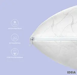 Подушка ортопедична MEMORY FOAM ТМ IDEIA 59х43х12см з ефектом пам`яті 8-32996 - мініатюра 6