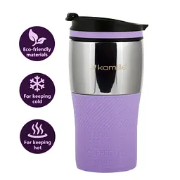 Термокухоль Kamille KM-2155 320 мл - мініатюра 5