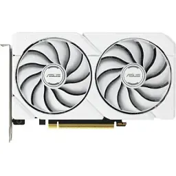 Відеокарта Asus Radeon RX 9060 XT 16Gb DUAL WHITE OC (DUAL-RX9060XT-16G-WHITE)
